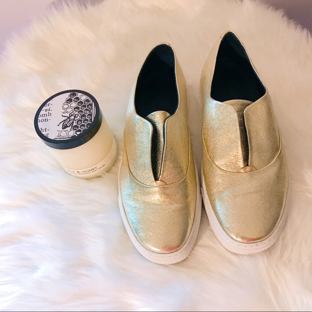 Gold Shoes